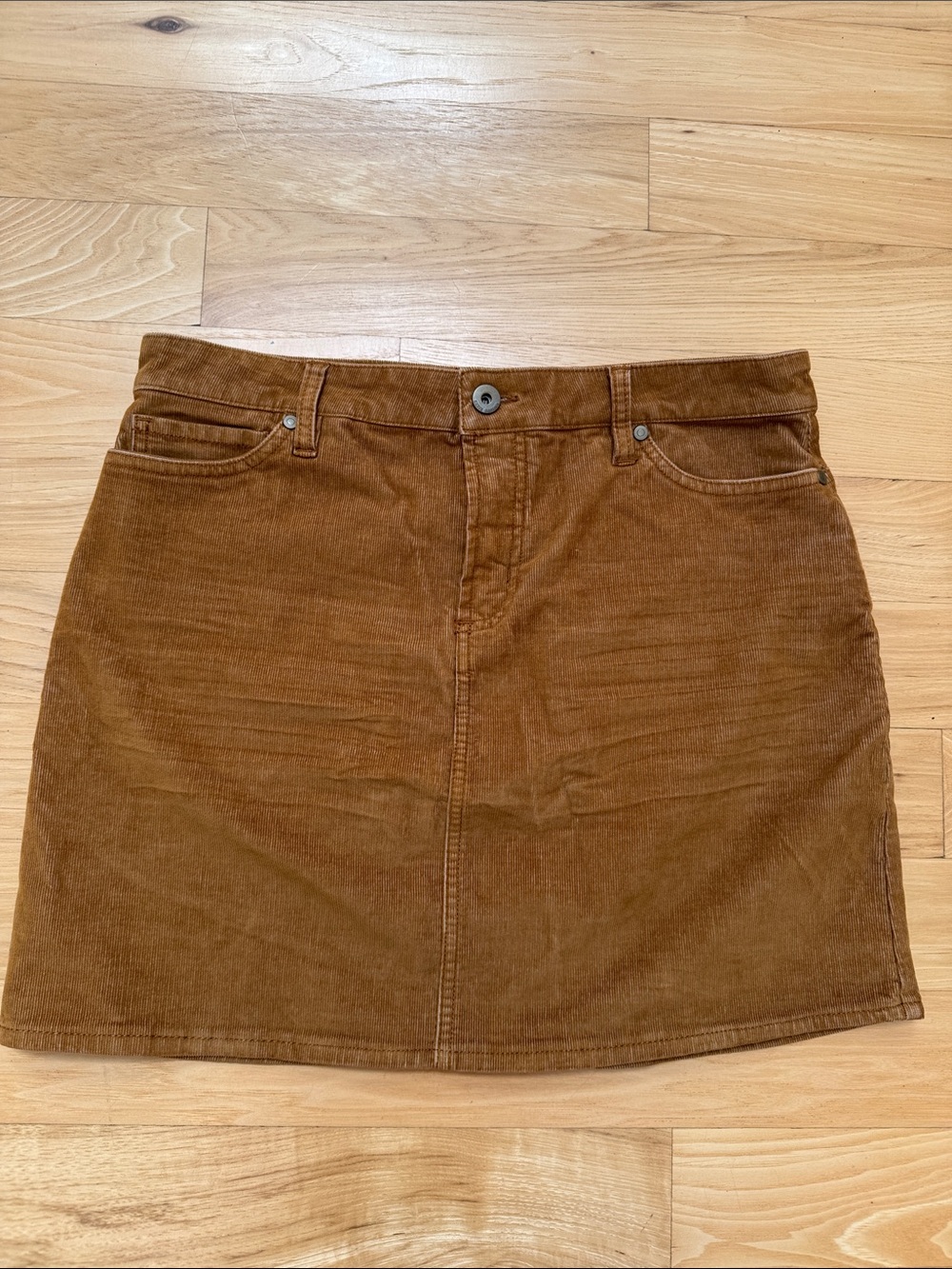 Carve Designs Organic Cotton Blend Oahu Cord Corduroy Mini Skirt size 4